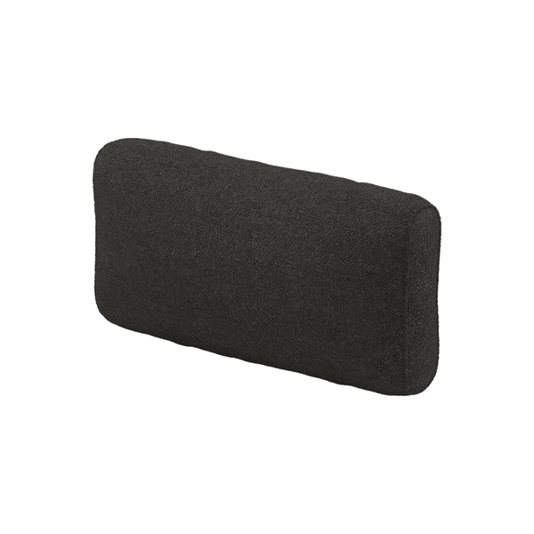Myk ryggpute på mål i ull - Charcoal - S7013`