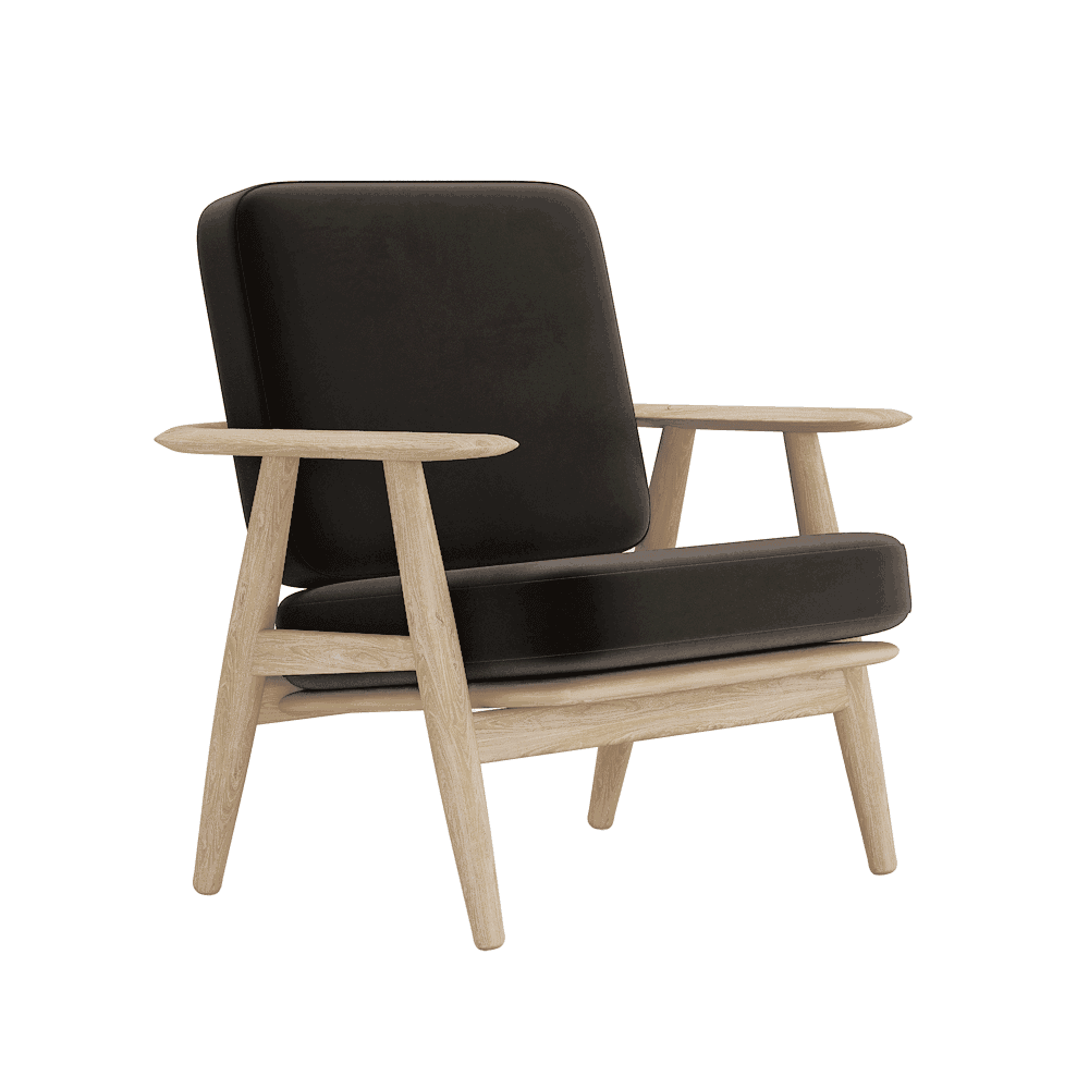 Se bildet i fullskjerm Putesett til Wegner GE 240/290 i velour