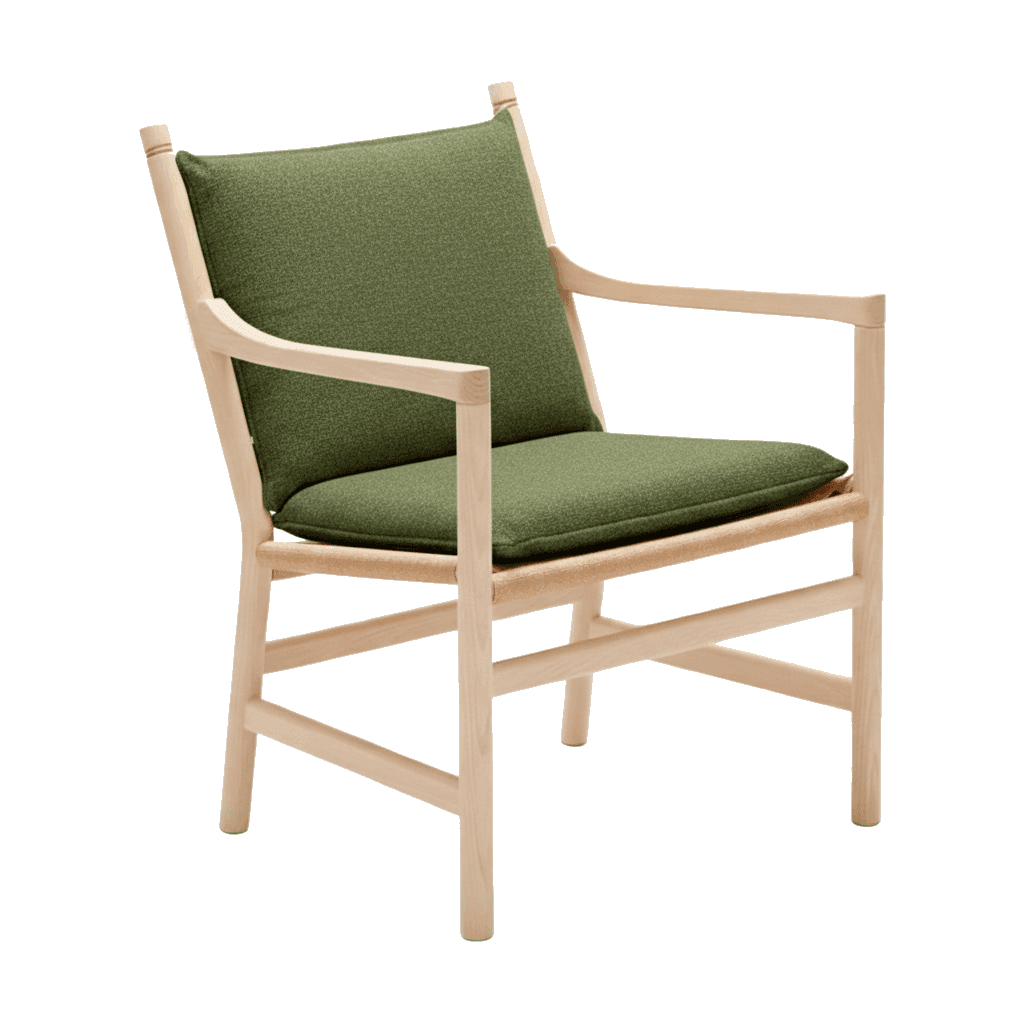 Se bildet i fullskjerm Putesett til Wegner CH44 i ull