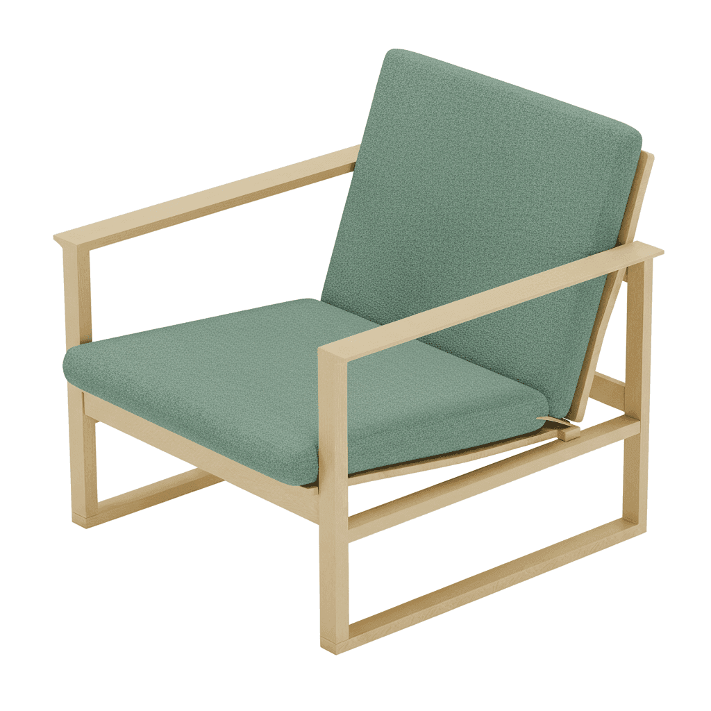 Se bildet i fullskjerm Putesett til Børge Mogensen 2256 i Cosy