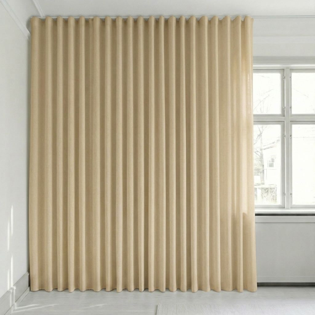 Se bildet i fullskjerm Semitransparent gardin på mål – Rina