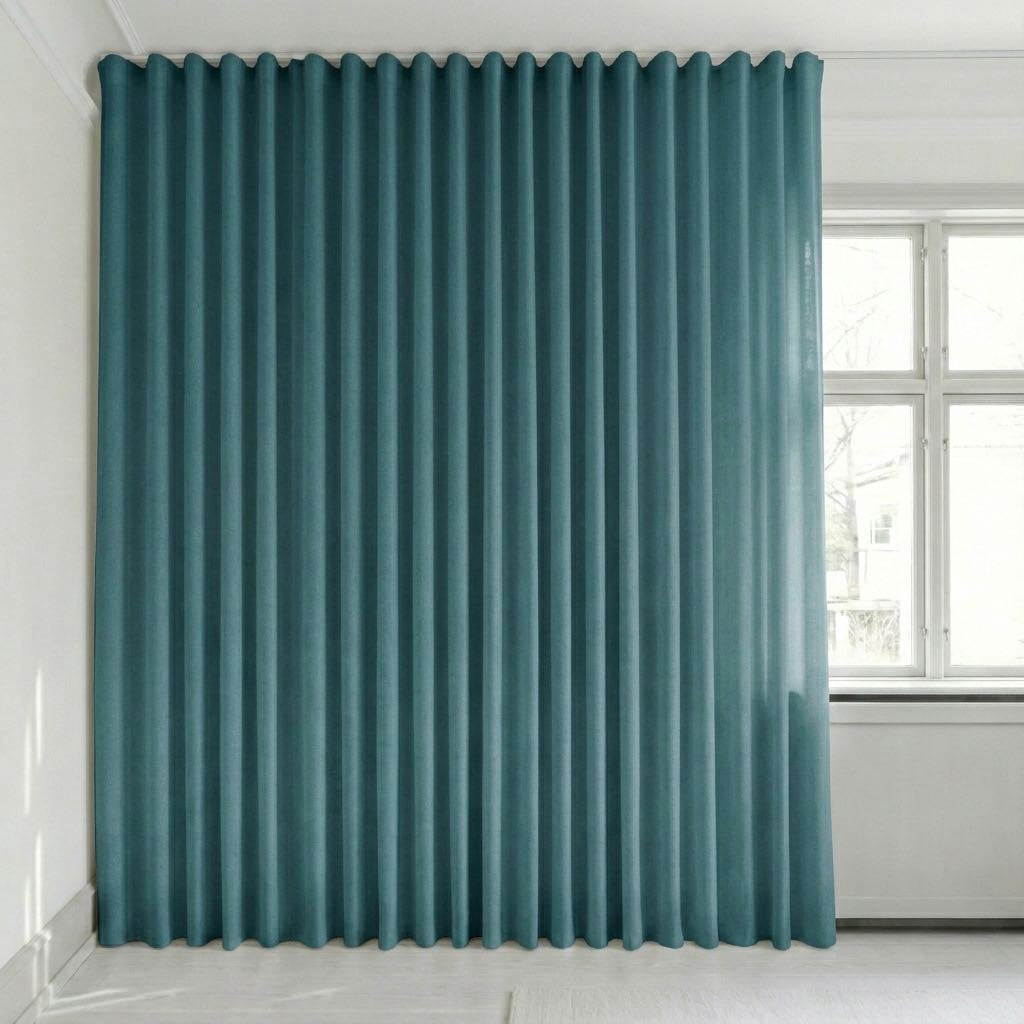 Se bildet i fullskjerm Semitransparent gardin på mål – Rina