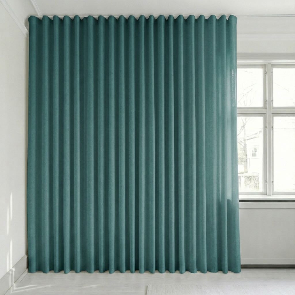 Se bildet i fullskjerm Semitransparent gardin på mål – Rina