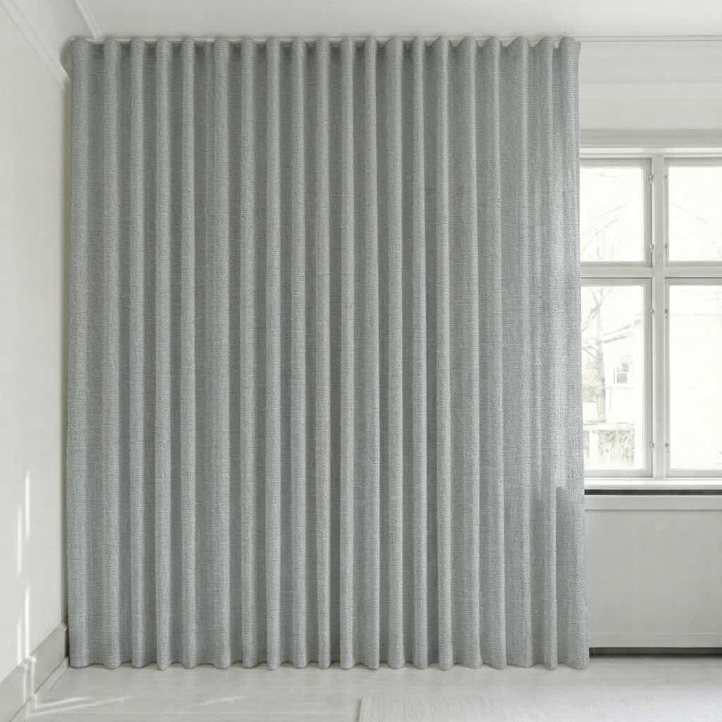 Se bildet i fullskjerm Semitransparent gardin på mål – Disa