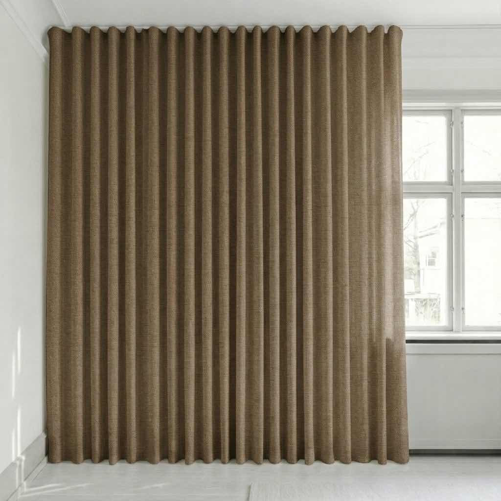 Se bildet i fullskjerm Semitransparent gardin på mål – Disa