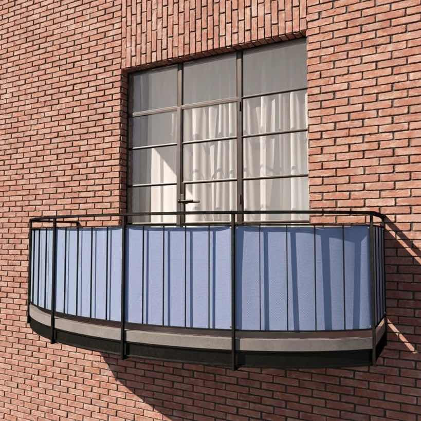 Se bildet i fullskjerm Balkongskjerming i Sunproof olefin