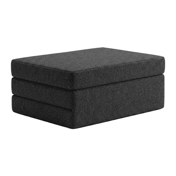 Foldemadrass på mål i ull - Charcoal - S7013