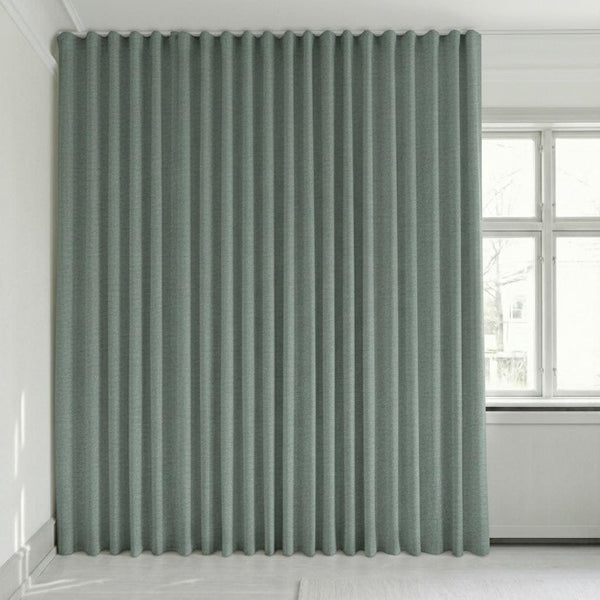Blendingsgardin på mål – Klint - Steel Blue - C3011