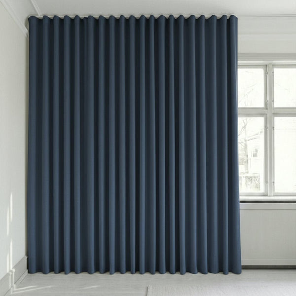 Blendingsgardin på mål – Sola - Cobalt Blue - C3211