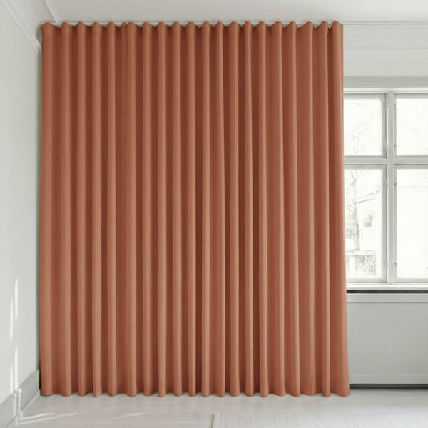 Blendingsgardin på mål – Sola - Terra Cotta - C3204