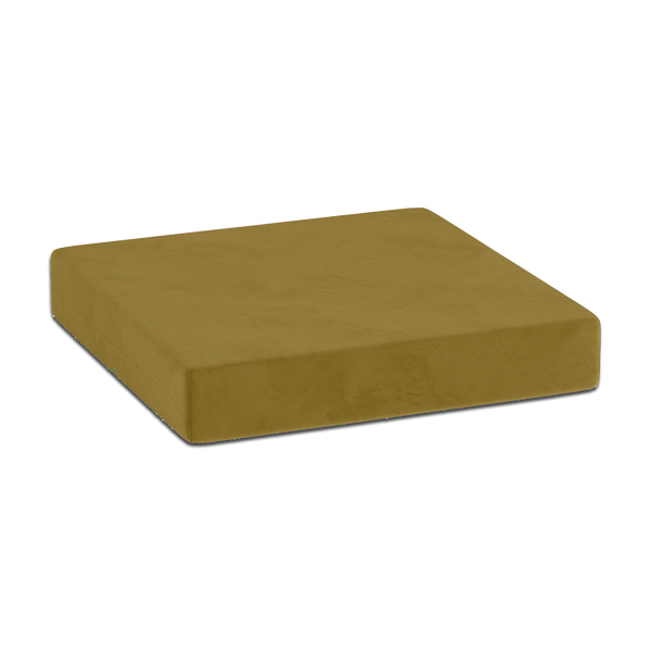 Sittepute på mål i velour - Bronze - S6010.