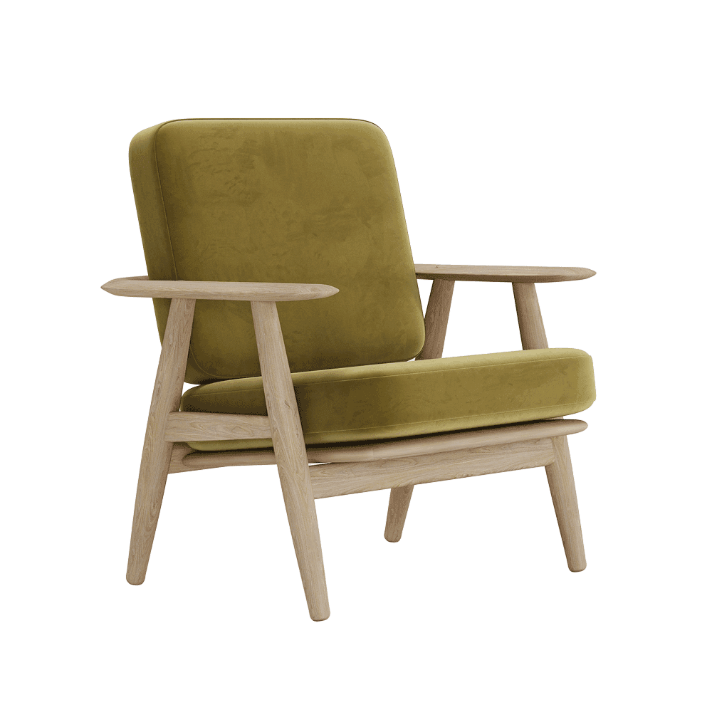 Putesett til Wegner GE 240/290 i velour