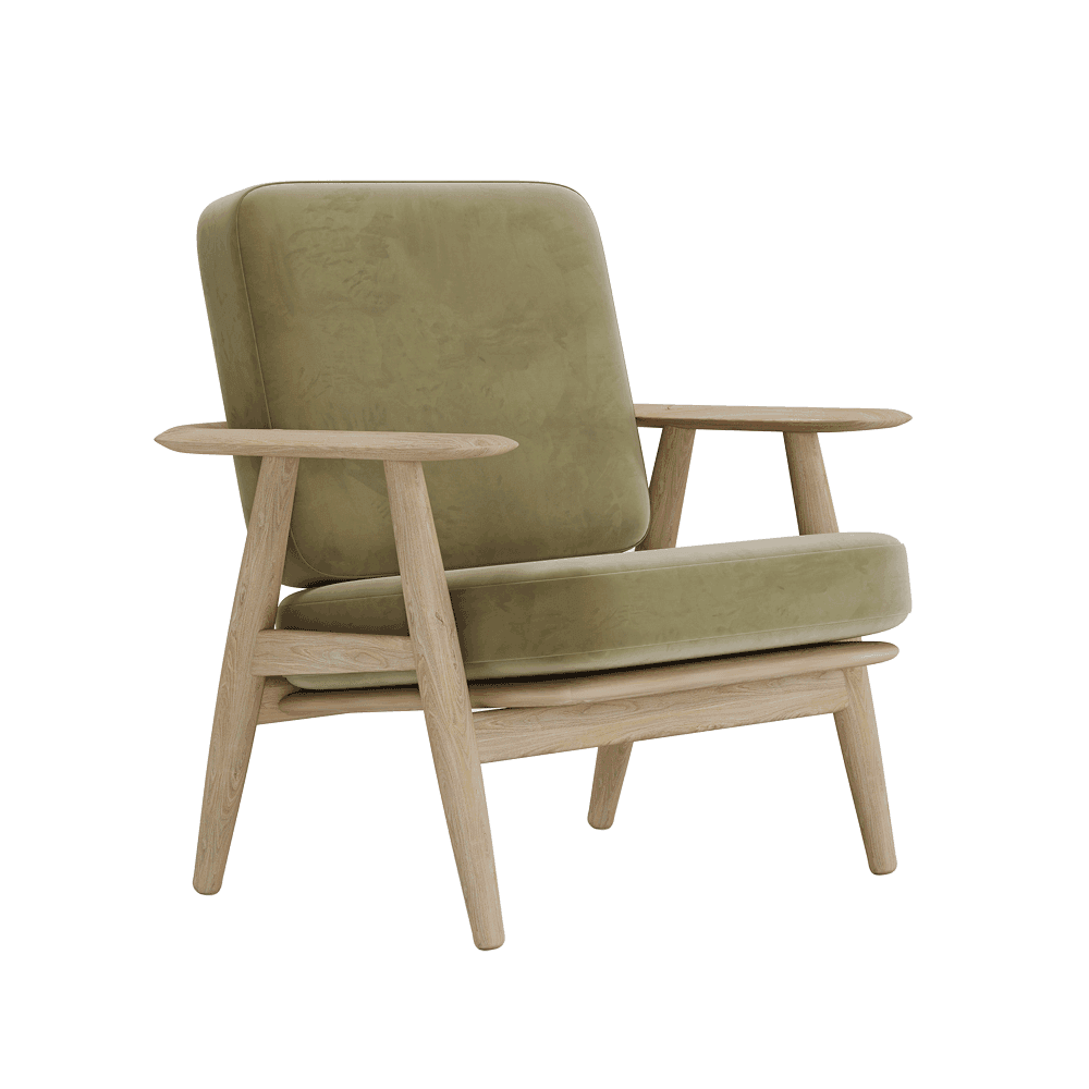 Putesett til Wegner GE 240/290 i velour