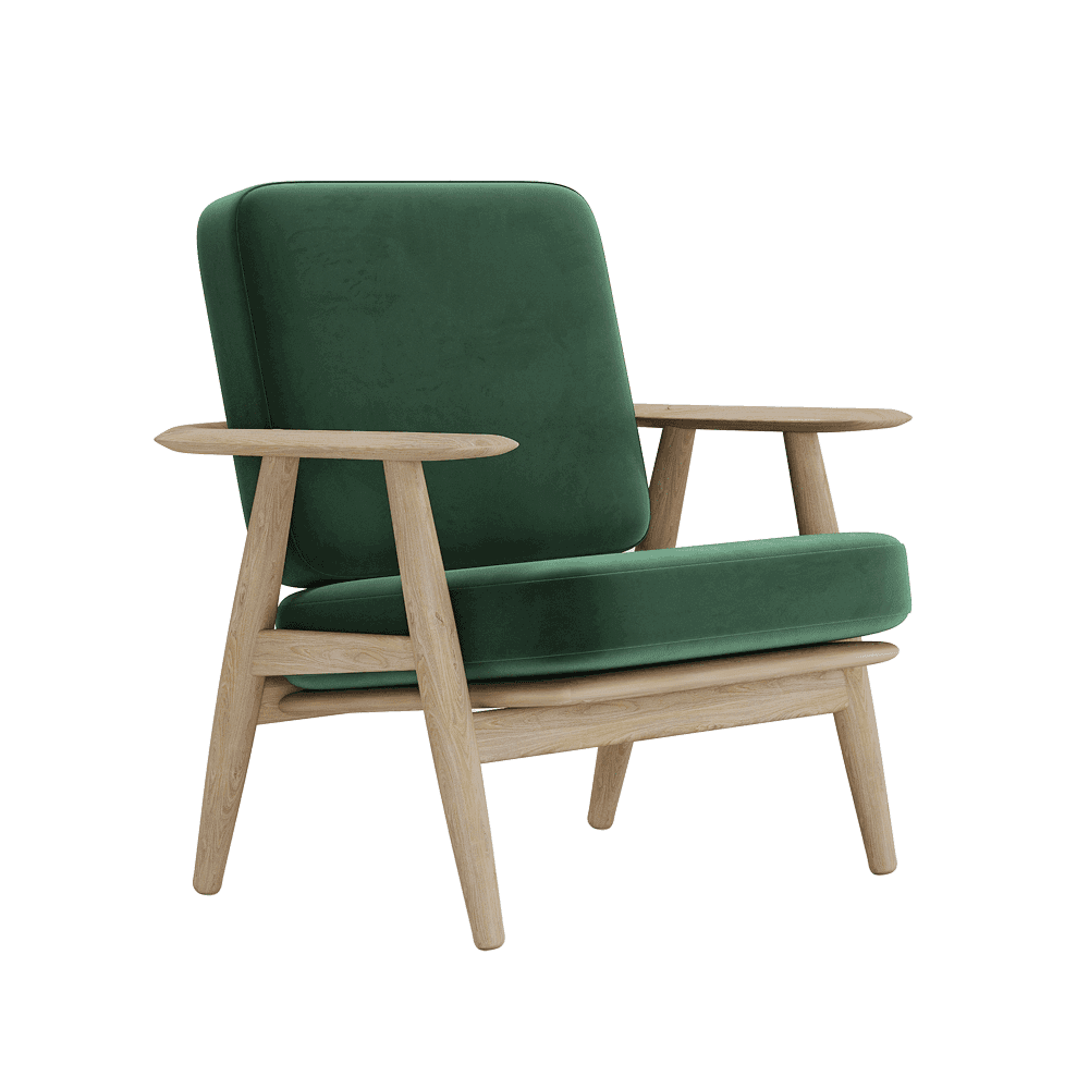 Putesett til Wegner GE 240/290 i velour