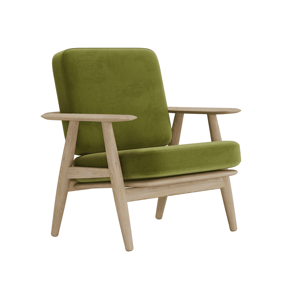 Putesett til Wegner GE 240/290 i velour