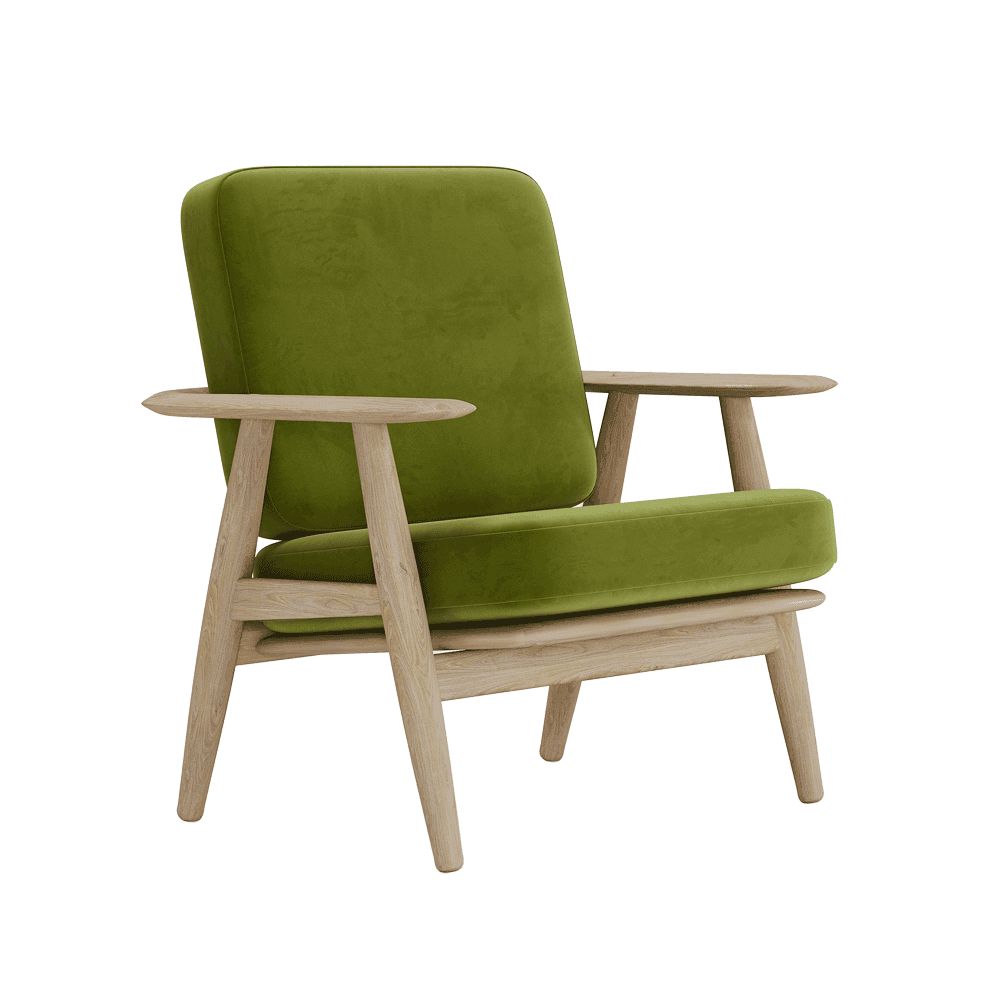 Putesett til Wegner GE 240/290 i velour