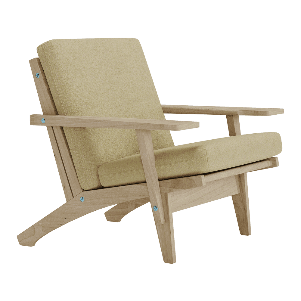 Putesett til Wegner GE 370 i ull