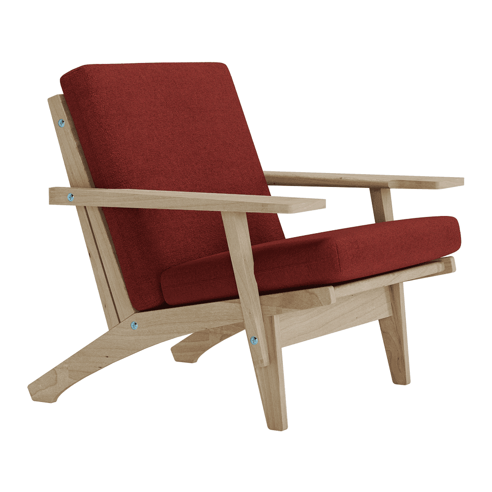 Putesett til Wegner GE 370 i ull