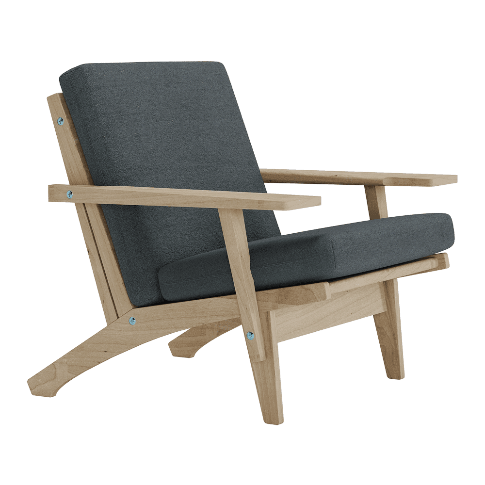 Putesett til Wegner GE 370 i ull