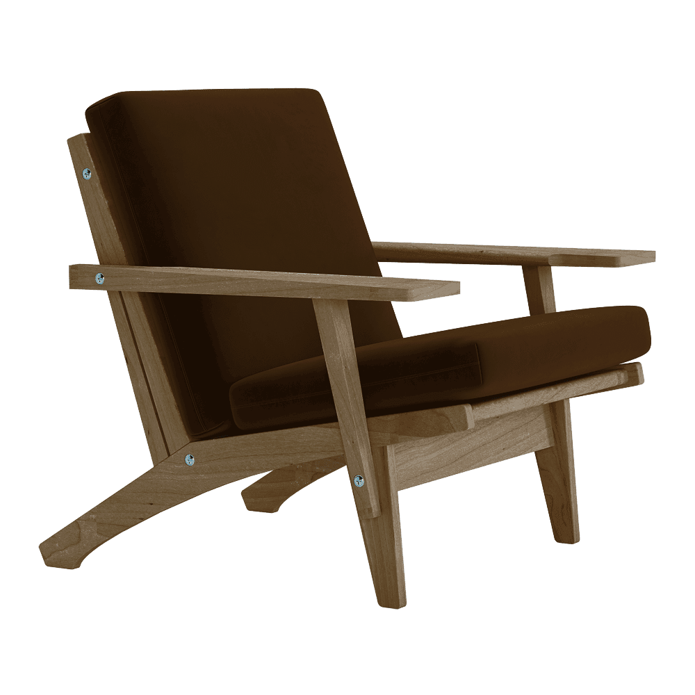 Putesett til Wegner GE 370 i velour