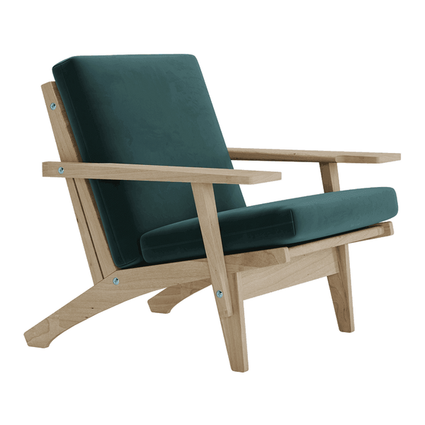 Sittepute på mål i velour - Garden - S6018.