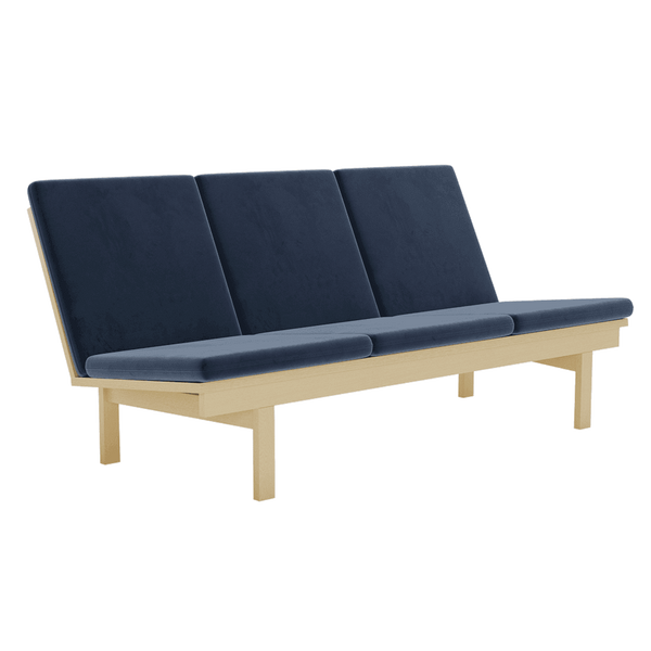 Putesett til Wegner GE 240/290 i velour - Velour - Imperial - S6015.