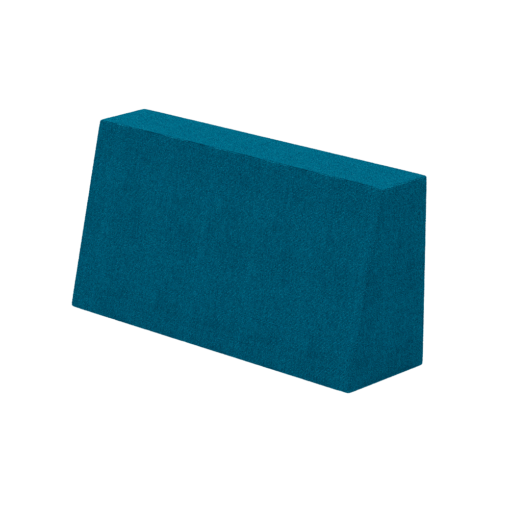 Flammehemmende skrå ryggpute på mål