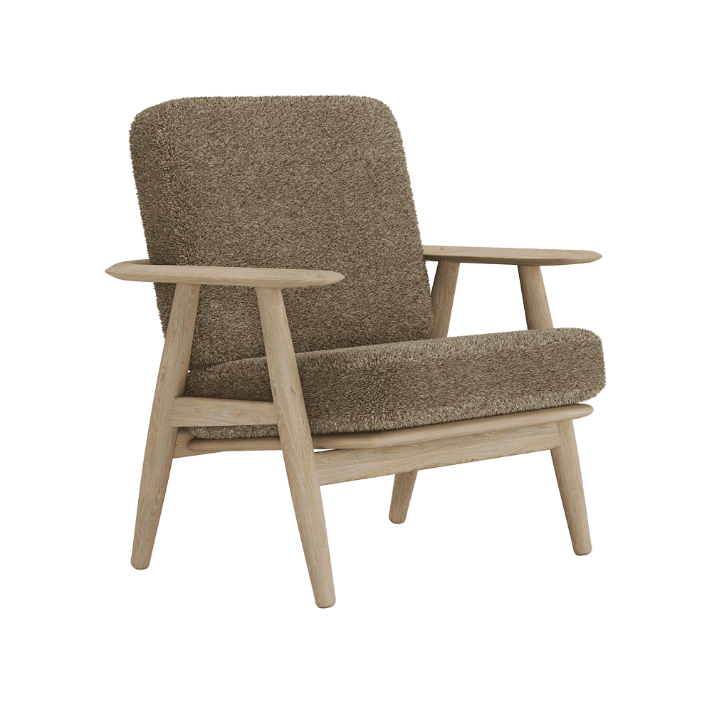 Putesett til Wegner GE 240/290 i bouclé