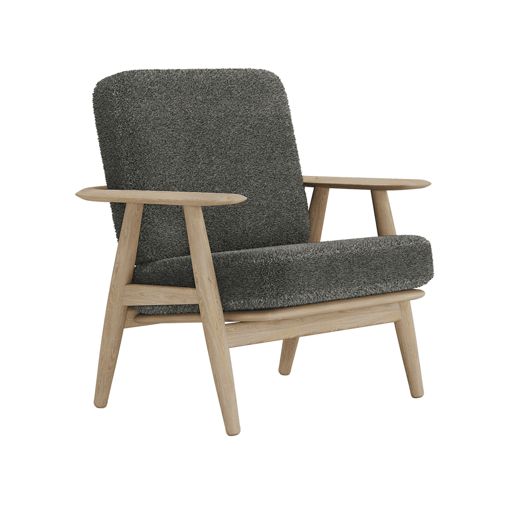 Putesett til Wegner GE 240/290 i bouclé