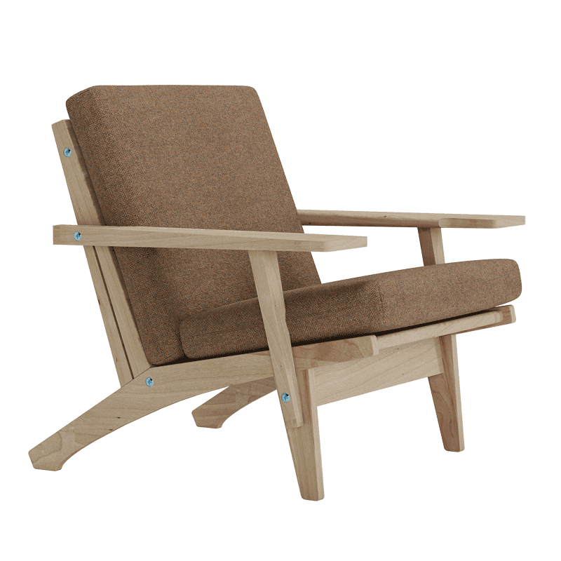 Putesett til Wegner GE 370 i ull
