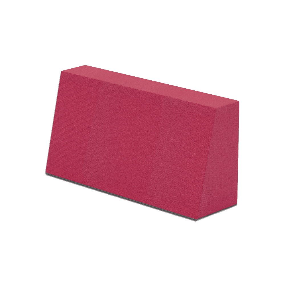 Skrå ryggpute på mål i Sunbrella