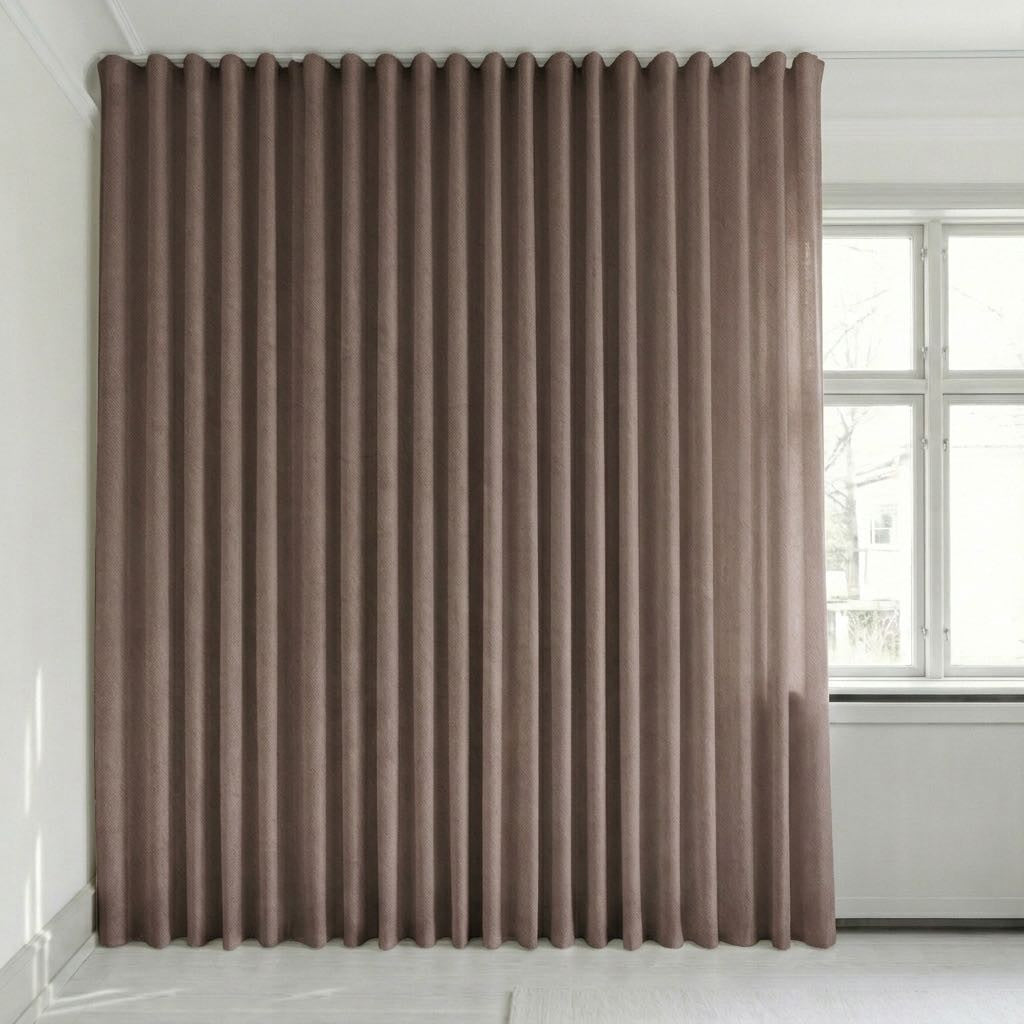 Semitransparent gardin på mål – Rina