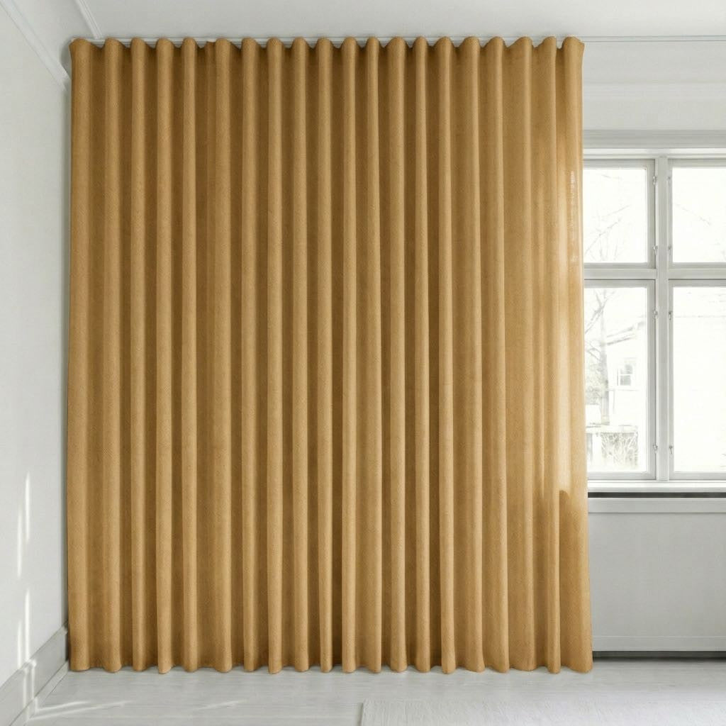Semitransparent gardin på mål – Rina