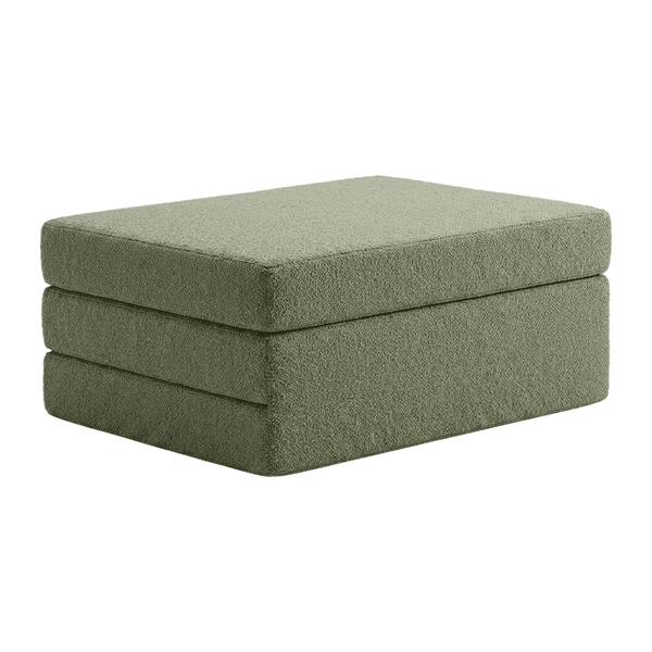Foldemadrass på mål - Dusty green - S8115´