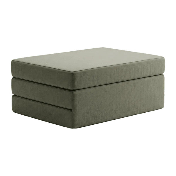 Foldemadrass på mål i velour - Chrom - S6012