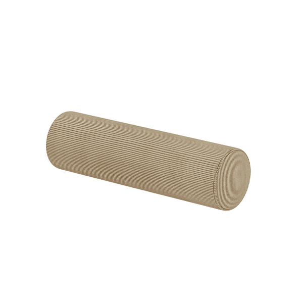 Sylinderpute på mål i velvet - Sand - S2500´