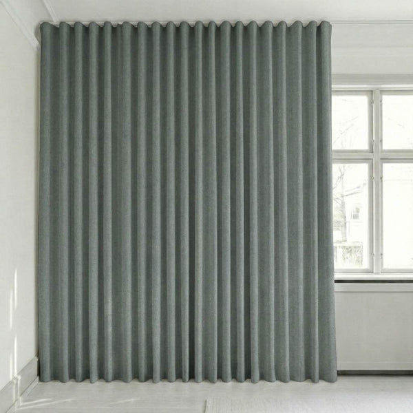 Dimout-gardin på mål – Nysk - Silver - C2911