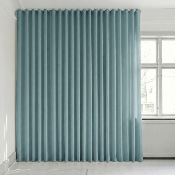 Semitransparent gardin på mål – Rooma - Sky - C1638
