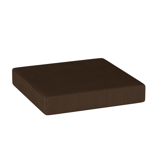 Sittepute på mål i velvet - Walnut - S2513.