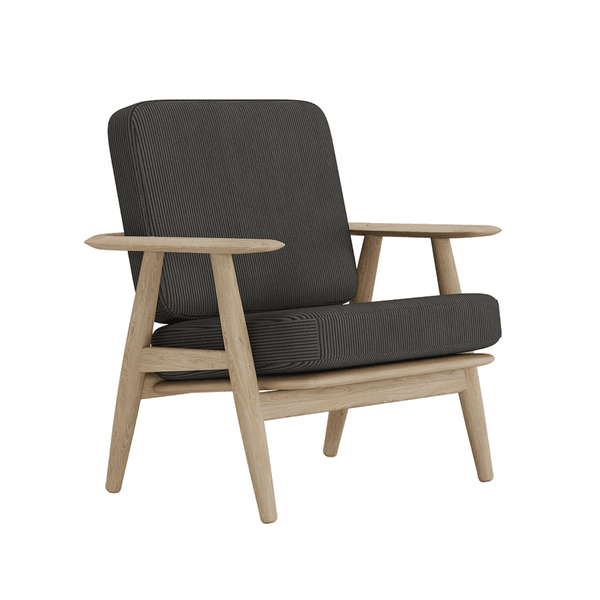 Putesett til Wegner GE 240/290 i velvet - Iron - S2511