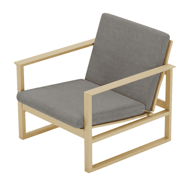 Putesett til Børge Mogensen 2256 i Cosy - Grey - S8105