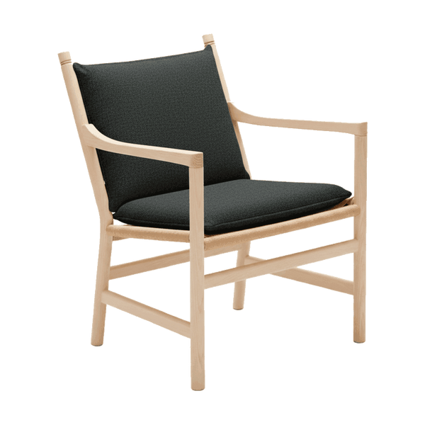 Putesett til Wegner CH44 i ull - Blue - S7008