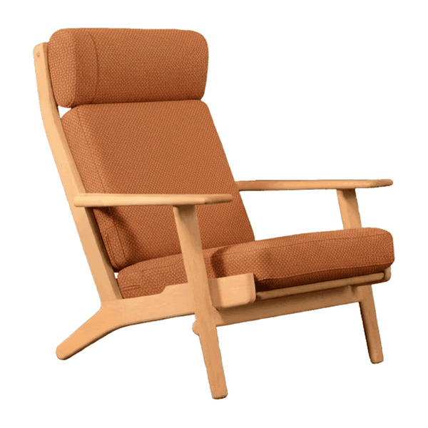 Putesett til Wegner GE 290A i ull - Spice - S7015