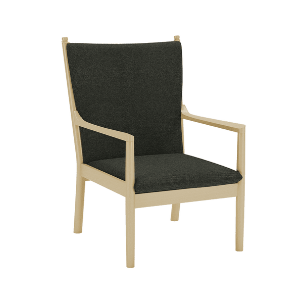 Putesett til Wegner 1788 i ull - Ull - Grå - S7012.