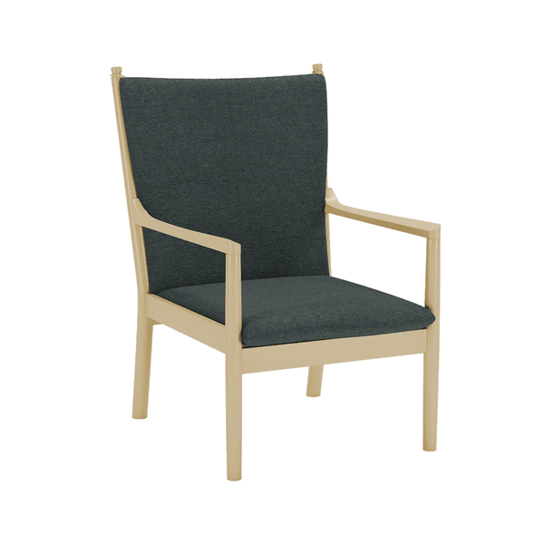 Putesett til Wegner 1788 i ull - Ull - Blå - S7009.