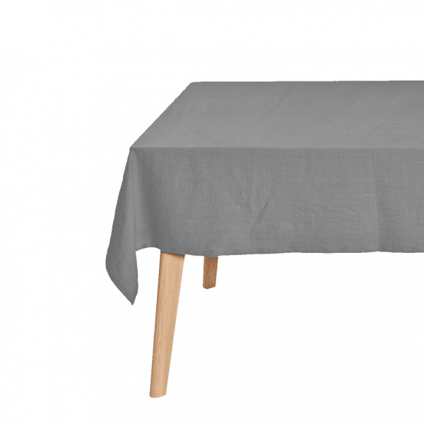 Mørkegrå Hør Dug