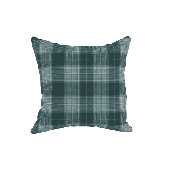 Mønstret pyntepute på mål i ull - Midnight Navy - S7209-