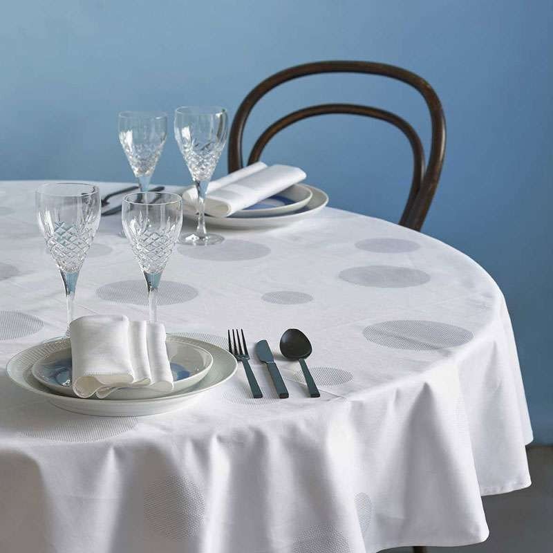 Rund dug - Damask
