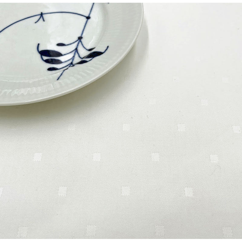 Rund dug - Damask.