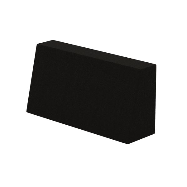 Flammehemmende skrå ryggpute på mål - Onyx - S8025-